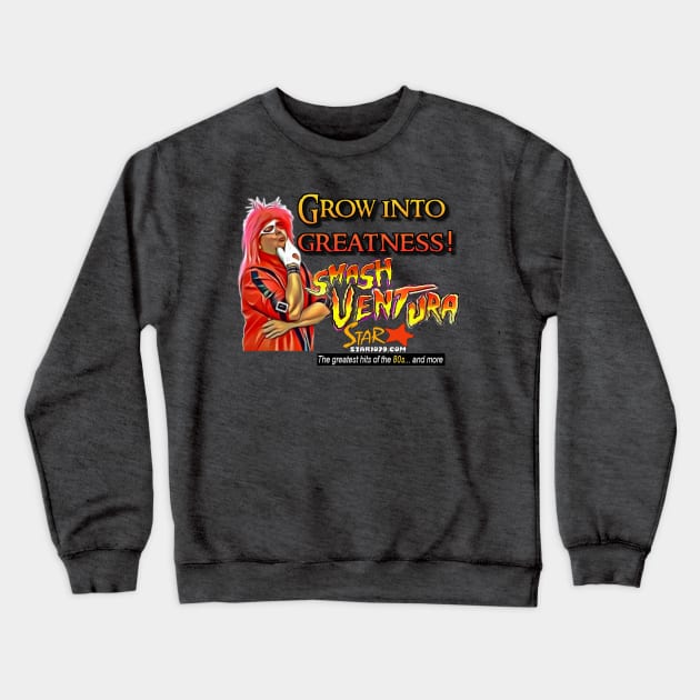 Smash Ventura - Grow into greatness Crewneck Sweatshirt by Smash Ventura